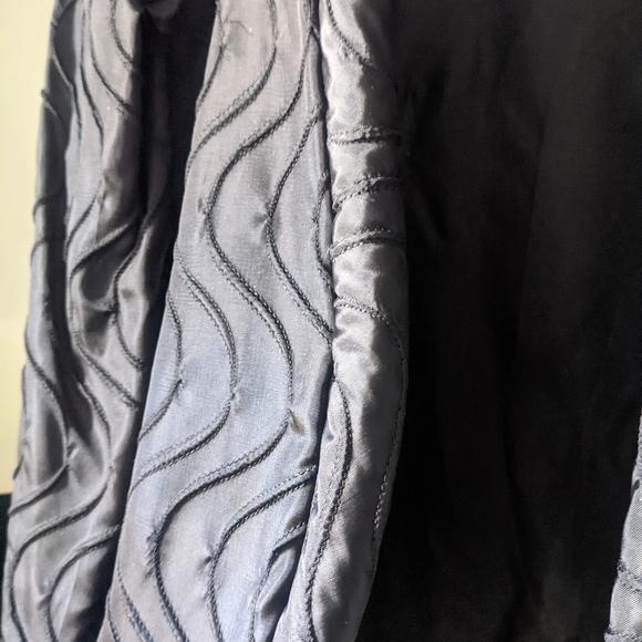 Vintage black wavey blazer - Picture 3 of 4